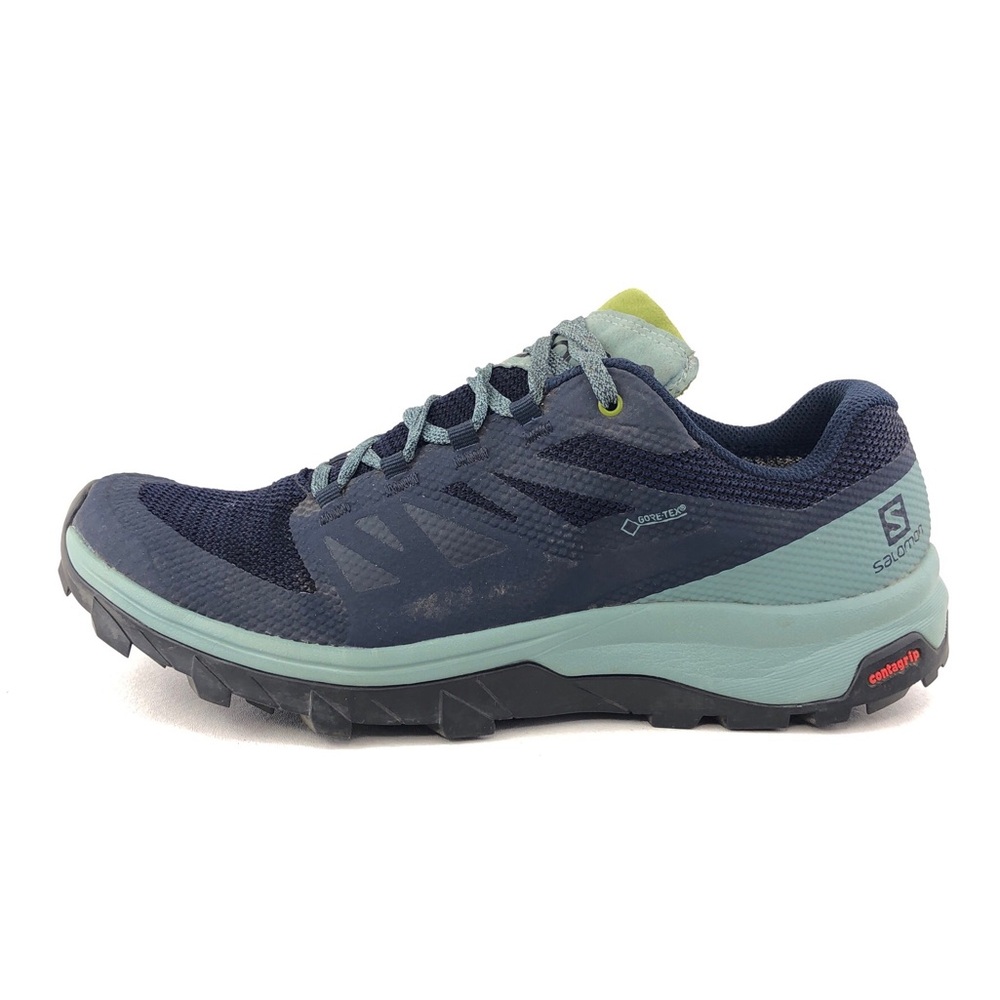 Salomon Outline GTX Hiking Trail Running Shoes 9